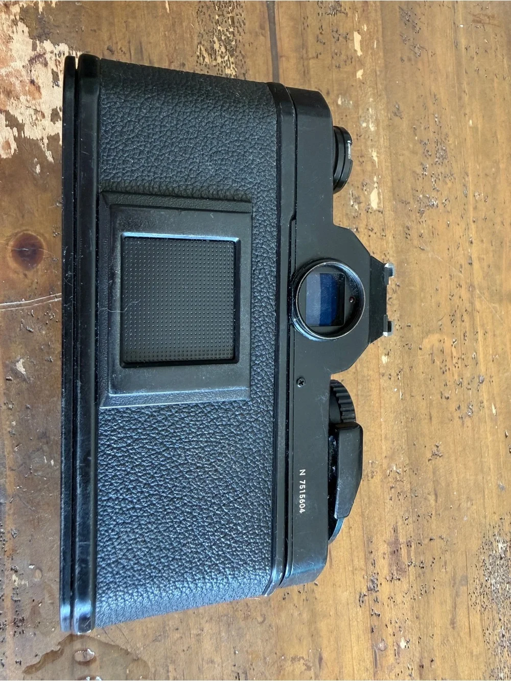 FM2 Nikon Black Body ONLY SLR  Film Camera. Works Fully Mechanically Meter Issue